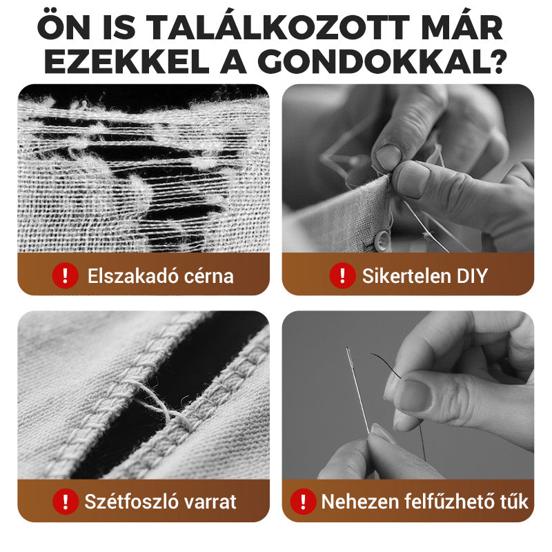 💥 37 db varrószerszámkészlet – minden, amire szükséged lehet varráshoz, javításhoz, kézműveskedéshez! 🧵💕 Platás utánvéttel!