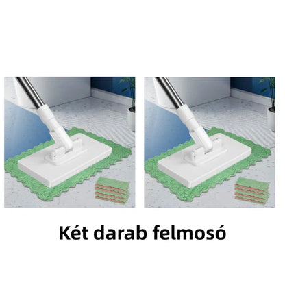 🧹 Eldobható porfelmosó 4 újrahasználható kendővel – nincs vödör, nincs mosás, csak söpörj és dobd ki! 🏠✨ Utánvéttel!