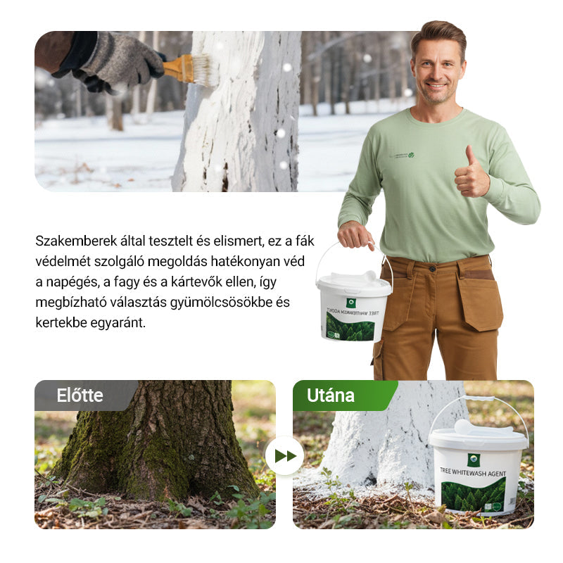 🌳 Fákra Specifikus Fagyálló & Rovarriasztó – Hosszan Tartó Hatás, Teljes Védelem, Kémia-mentes, Könnyen Kenhető!! 💪