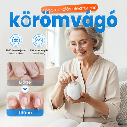 🎁 1+1 ingyenes! Univerzális automata körömreszelő – felnőtteknek és gyerekeknek egyaránt! 💅 Platás utánvéttel!