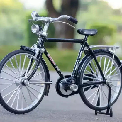 🚴 1:10 Szimulációs Mini DIY Retro Kerékpár Modell Dísz 🎁 A tökéletes karácsonyi ajándék! 🎄🎅