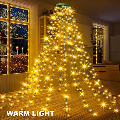 🎁Korai karácsonyi akció 50% kedvezmény🎄Starlight Cascade karácsonyfa világítás