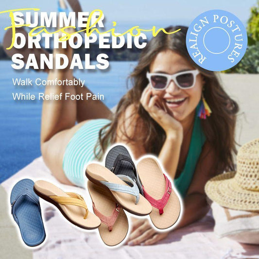 🦶 Ortopéd Szandálok Nyárra | Prodyšné, Stabilizáció a Lábfejnek, Biztonsági Talpbetét 🌴🌞