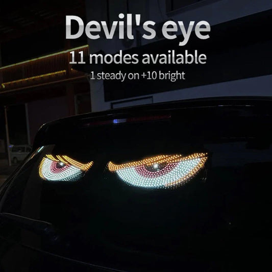 ⏳Időben korlátozott ideig érvényes különleges ajánlat⌛2 darab Devil Eyes LED szélvédőlámpa