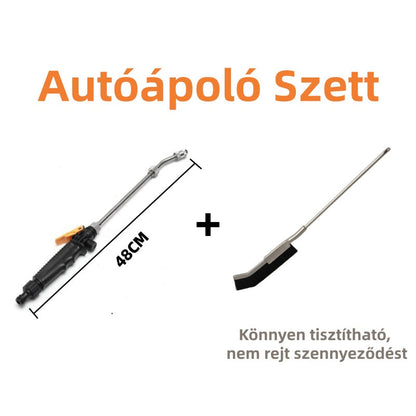 🎁 2 az 1-ben nagynyomású mosó – Autó, terasz, kerítés, kert! 💦 Platás utánvéttel!