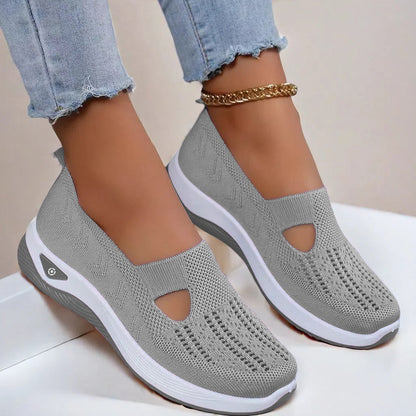 👟 Női Ortopédiai Sétacipő | Laza, Lélegző, Csúszásgátló - Tökéletes Támasztás, Könnyű, Kényelmes Középkorúaknak & Időseknek 🚶‍♀️✨