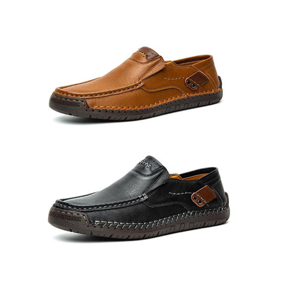 👞 Elegáns természetes bőr férfi cipő – kényelmes mindennapi viselet, prémium anyag! ✨ Raktáron, platás utánvéttel!
