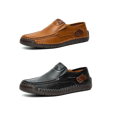 👞 Elegáns természetes bőr férfi cipő – kényelmes mindennapi viselet, prémium anyag! ✨ Raktáron, platás utánvéttel!
