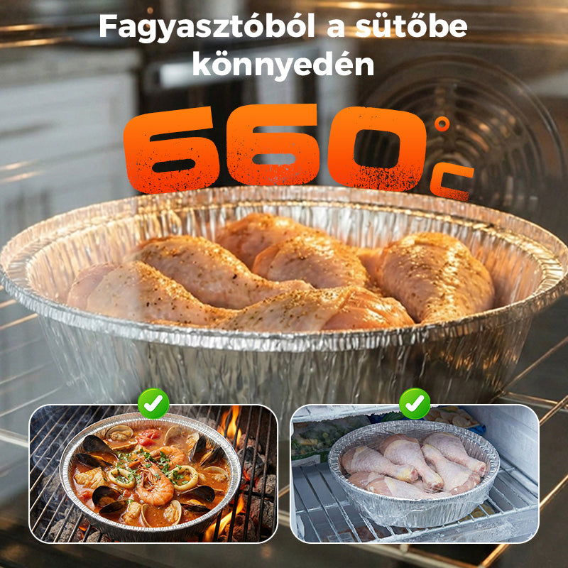 🔥 Vastag fólia tálca