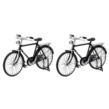 🚴 1:10 Szimulációs Mini DIY Retro Kerékpár Modell Dísz 🎁 A tökéletes karácsonyi ajándék! 🎄🎅