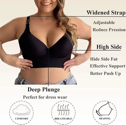 🔥 Új kényelmes hátsimító melltartók – varratmentes, puha, nem szorít, ruha alatt is láthatatlan! 👙 Platás utánvéttel!
