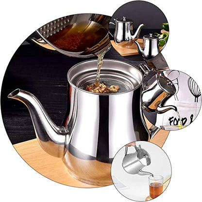 🍳 Rozsdamentes acél olajszűrő edény – tiszta olaj, zöldség- és húsleveszsippeg, morzsa és darabok nélkül! 🔥 Utánvéttel!