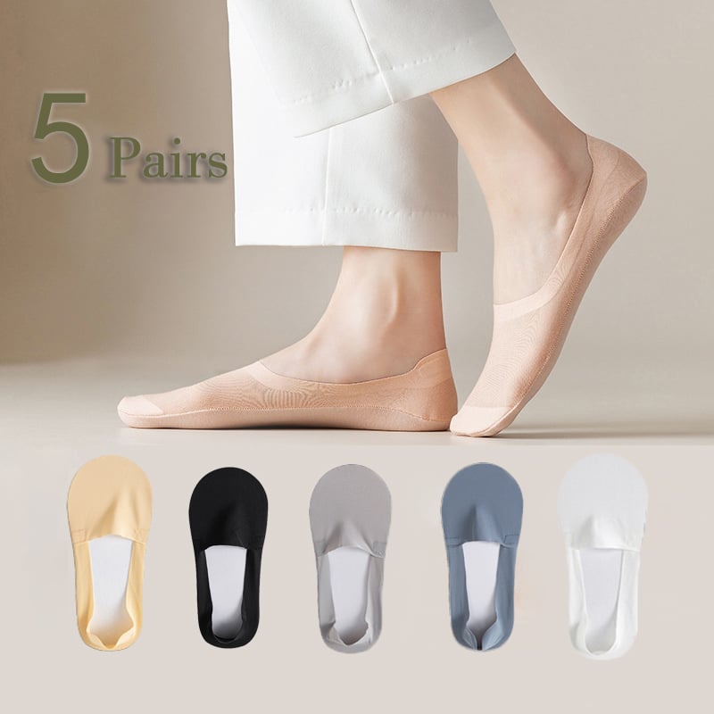 ✨ Női jégselyem szilikon csúszásmentes zokni – lélegző, puha, nem csúszik, nem izzad! 🧦 Platás utánvéttel!