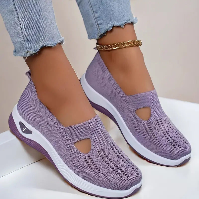 👟 Női Ortopédiai Sétacipő | Laza, Lélegző, Csúszásgátló - Tökéletes Támasztás, Könnyű, Kényelmes Középkorúaknak & Időseknek 🚶‍♀️✨