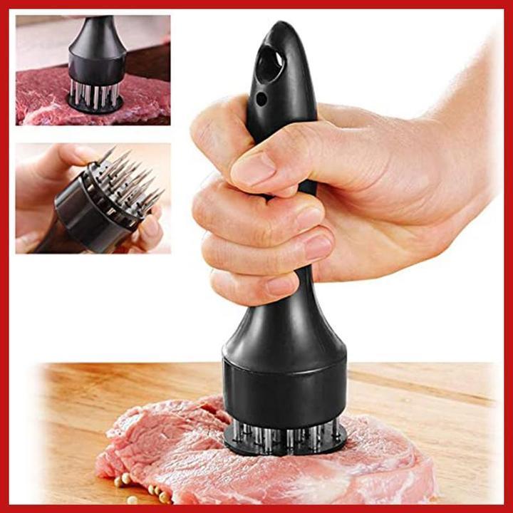 🔥 1+1 ingyen! Rozsdamentes acél húslágyító tű – extrán éles pengék, 304-es élelmiszeripari acél. Marha, csirke, sertés – másodpercek alatt omlós! 🥩✨ Platás utánvéttel!