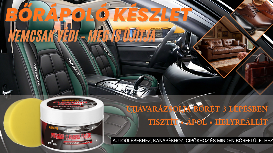 🔥 2026 legforróbb akciós termék! Prémium bőr első ülések burkolata – univerzális méret sedanokhoz, SUV-okhoz és teherautókhoz. 🚗 Platás utánvéttel!