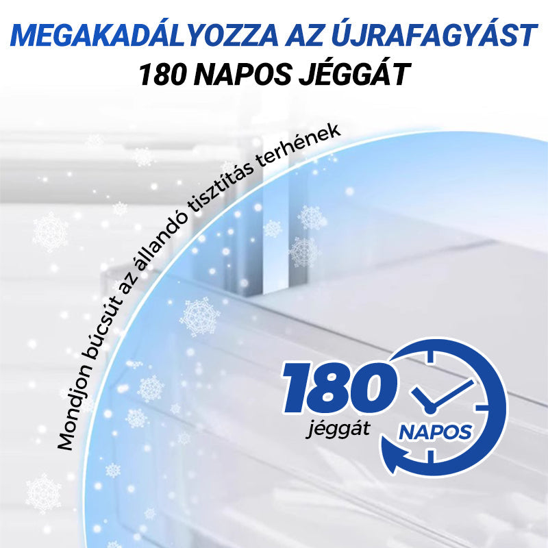 🔥🧊 Leolvasztó spray hűtő-fagyasztóhoz – percek alatt leolvaszt, erőszakmentesen! Platás utánvéttel!
