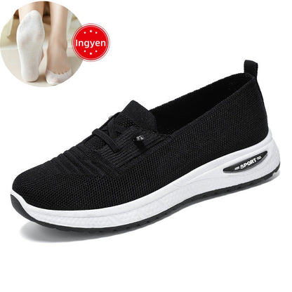 🔥 50% KEDVEZMÉNY! Női könnyű, légáteresztő slip-on alkalmi cipő – kényelem egész napra! 👟 Platás utánvéttel!