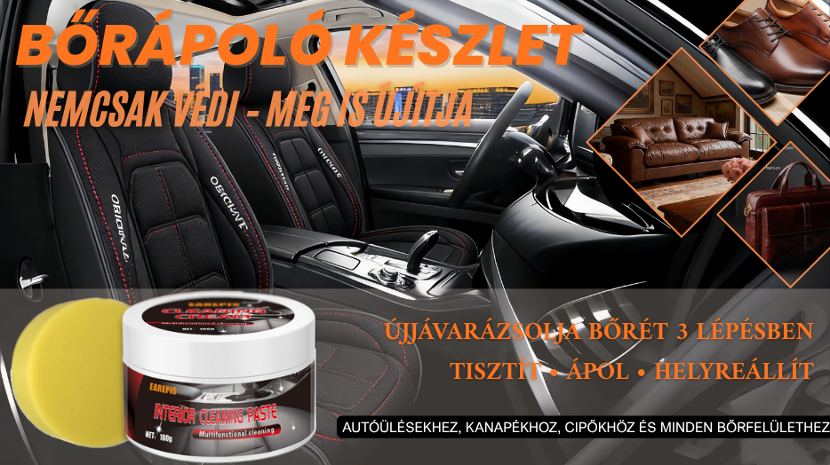 🔥 2026 legforróbb akciós termék! Prémium bőr első ülések burkolata – univerzális méret sedanokhoz, SUV-okhoz és teherautókhoz. 🚗 Platás utánvéttel!