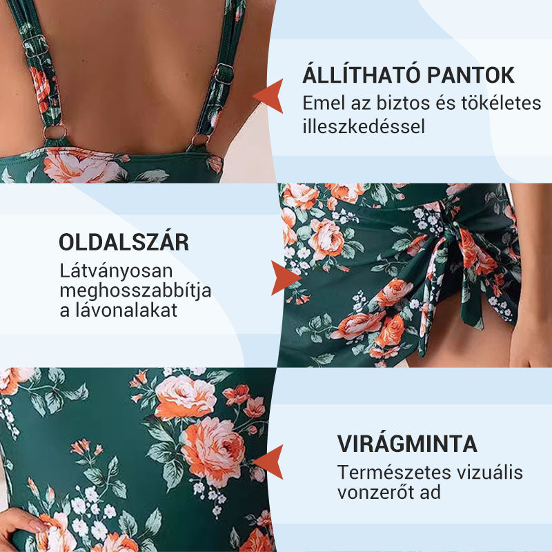 💕 Nyári Forró Eladás! Női Nyári Egyrészes Fürdőruha | Divatos Kényelmes Strand Divat 👙✨