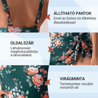 💕 Nyári Forró Eladás! Női Nyári Egyrészes Fürdőruha | Divatos Kényelmes Strand Divat 👙✨
