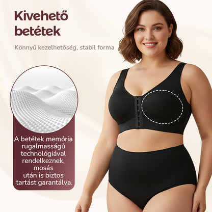 Többfunkciós Női Melltartó | Elölről Záródó, Merevítő Nélküli - Kiváló Tartás, Kényelmes Alakítás, Minden Alkalmra