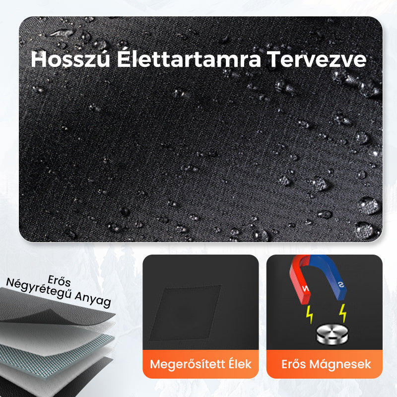 ❌ TŰNŐ HÓ ÉS JÉG! Mágneses Hóvédő Pajzs - 10 Másodperc Alatt Felszerelhető, Erős Tapadás 🧲🚗