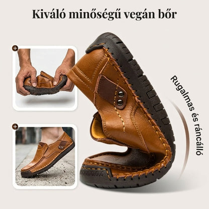 👞 Elegáns természetes bőr férfi cipő – kényelmes mindennapi viselet, prémium anyag! ✨ Raktáron, platás utánvéttel!