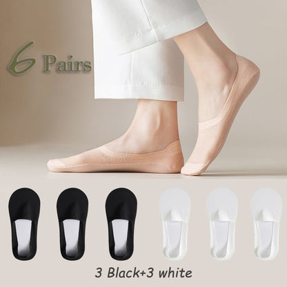 ✨ Női jégselyem szilikon csúszásmentes zokni – lélegző, puha, nem csúszik, nem izzad! 🧦 Platás utánvéttel!