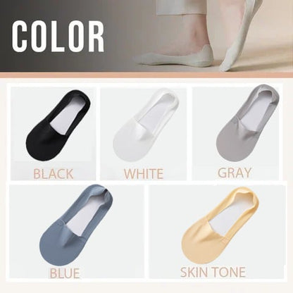 ✨ Női jégselyem szilikon csúszásmentes zokni – lélegző, puha, nem csúszik, nem izzad! 🧦 Platás utánvéttel!