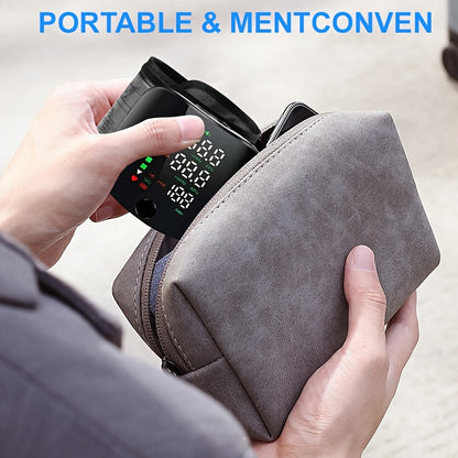 📱 Okos Egészségfigyelő | Bluetooth Vérnyomásmérő + Mobil Alkalmazás - Eredménytárolás, Trendanalízis, Komplett Szett ✨