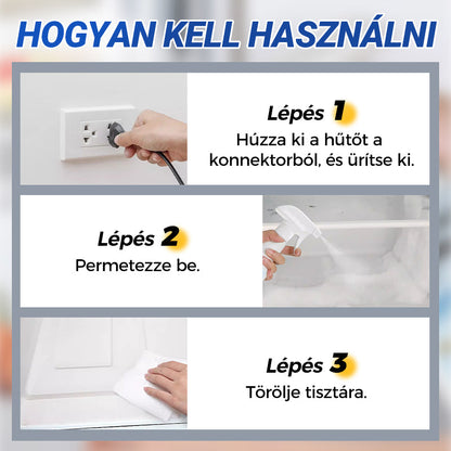 🔥🧊 Leolvasztó spray hűtő-fagyasztóhoz – percek alatt leolvaszt, erőszakmentesen! Platás utánvéttel!