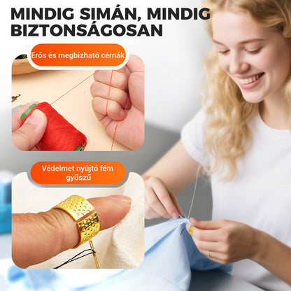 💥 37 db varrószerszámkészlet – minden, amire szükséged lehet varráshoz, javításhoz, kézműveskedéshez! 🧵💕 Platás utánvéttel!