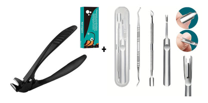 🦶 Rozsdamentes acél körömolló – ívelt penge, kényelmes fogás, időseknek is tökéletes! ✂️ Platás utánvéttel!