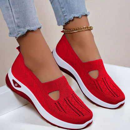 👟 Női Ortopédiai Sétacipő | Laza, Lélegző, Csúszásgátló - Tökéletes Támasztás, Könnyű, Kényelmes Középkorúaknak & Időseknek 🚶‍♀️✨