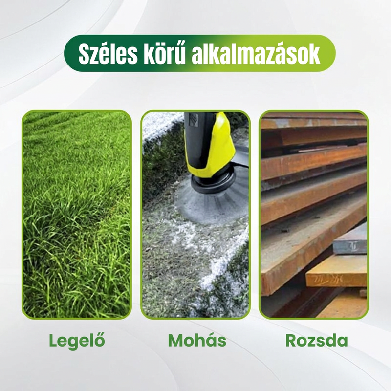 🔥 Cérnavágó póthegy – acél drót fűvágó fej! Erősebb a nejlonnál, vágja a gazt, szedi a bozótot! 🌿✂️ Raktáron, utánvéttel! 📦