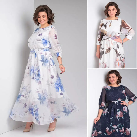 💎🆕2025 új sifon ruha 🔥[S-8XL]👗