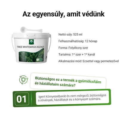 🌳 Fákra Specifikus Fagyálló & Rovarriasztó – Hosszan Tartó Hatás, Teljes Védelem, Kémia-mentes, Könnyen Kenhető!! 💪