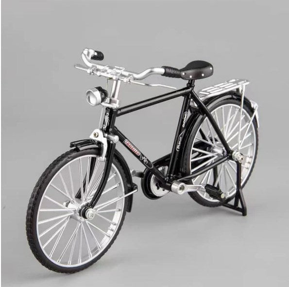 🚴 1:10 Szimulációs Mini DIY Retro Kerékpár Modell Dísz 🎁 A tökéletes karácsonyi ajándék! 🎄🎅