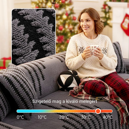 🛋️ Puha, csúszásgátló bársony kanapetakaró – nem csúszkál, nem gyűrődik, kényelmes és elegáns! ✨ Platás utánvéttel!