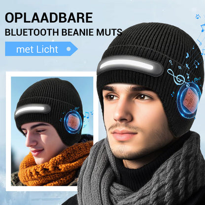 Tölthető Bluetooth-es Világító Sapka