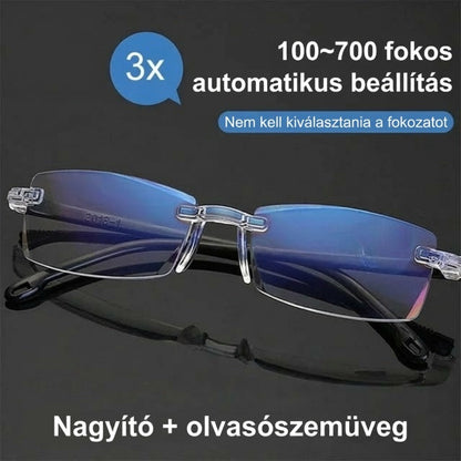 🔥 1+1 ingyenes! Összpontosító olvasószemüveg – közelre és távolra is éles látás! 👓✨ Nem kell levenned olvasáshoz, nézz fel vele a tévére i