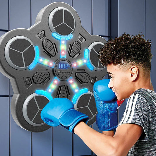 🥊 Zenei Box Fal – Interaktív Célpont Játék | Reakcióidő- és Ritmusedzés | Felnőtteknek és Gyerekeknek