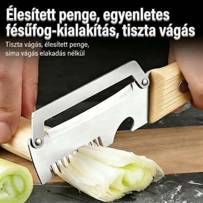 🔪 2 az 1-ben gyümölcshámozó + bornyitó – praktikus segítő a konyhában és a pulton! 🍷🍎 Platás utánvéttel!