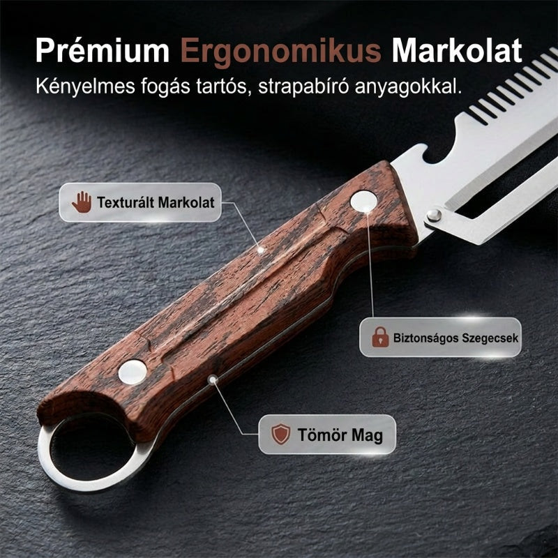 🔪 2 az 1-ben gyümölcshámozó + bornyitó – praktikus segítő a konyhában és a pulton! 🍷🍎 Platás utánvéttel!