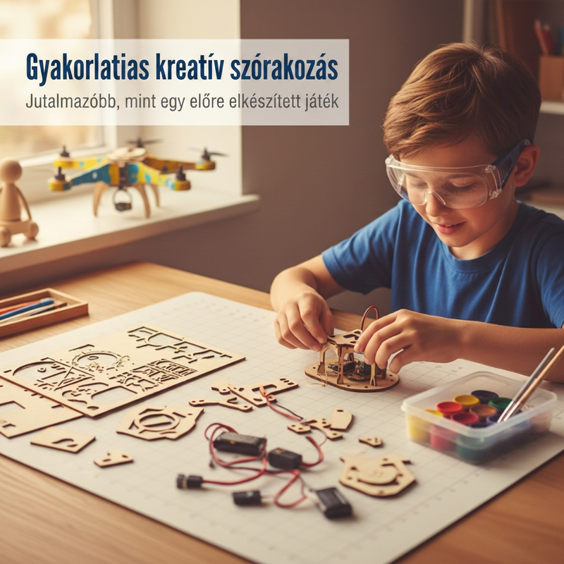 Ez a drón lesz a gyereked kedvenc játéka! 👦🎁 Öko-Fa, összeszerelhető, repülésre kész