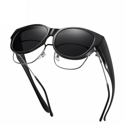 😎 Polarizált UV400 védelemmel ellátott, divatos kerek macskaszemű napszemüveg – stílusos és véd a káros sugaraktól! 😺🕶️ Platás utánvéttel!