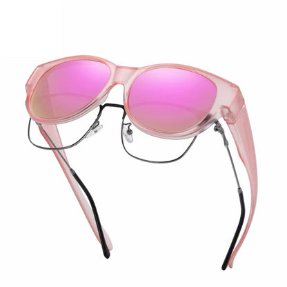😎 Polarizált UV400 védelemmel ellátott, divatos kerek macskaszemű napszemüveg – stílusos és véd a káros sugaraktól! 😺🕶️ Platás utánvéttel!