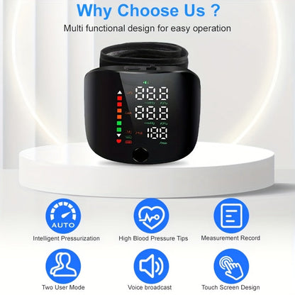 📱 Okos Egészségfigyelő | Bluetooth Vérnyomásmérő + Mobil Alkalmazás - Eredménytárolás, Trendanalízis, Komplett Szett ✨