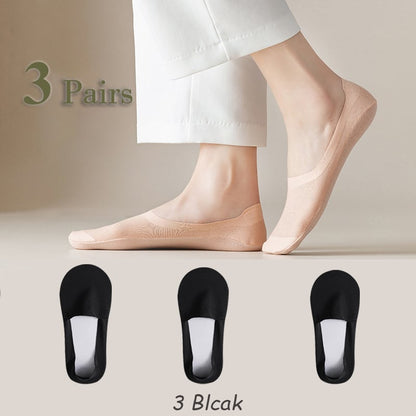 ✨ Női jégselyem szilikon csúszásmentes zokni – lélegző, puha, nem csúszik, nem izzad! 🧦 Platás utánvéttel!